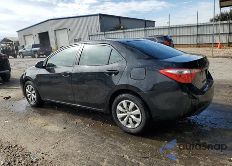 2015 Toyota Corolla L from USA, damaged, VIN 2T1BURHE9FC279853